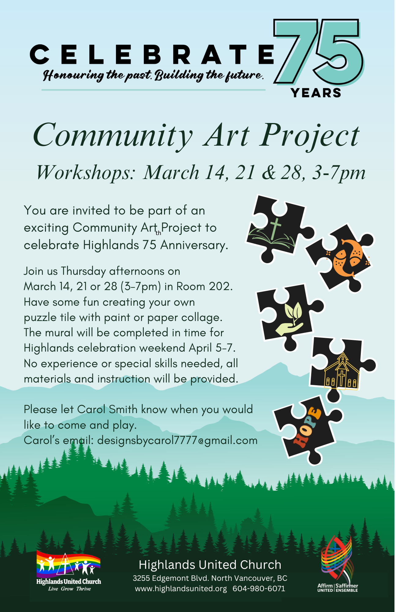 Community Art Project Poster