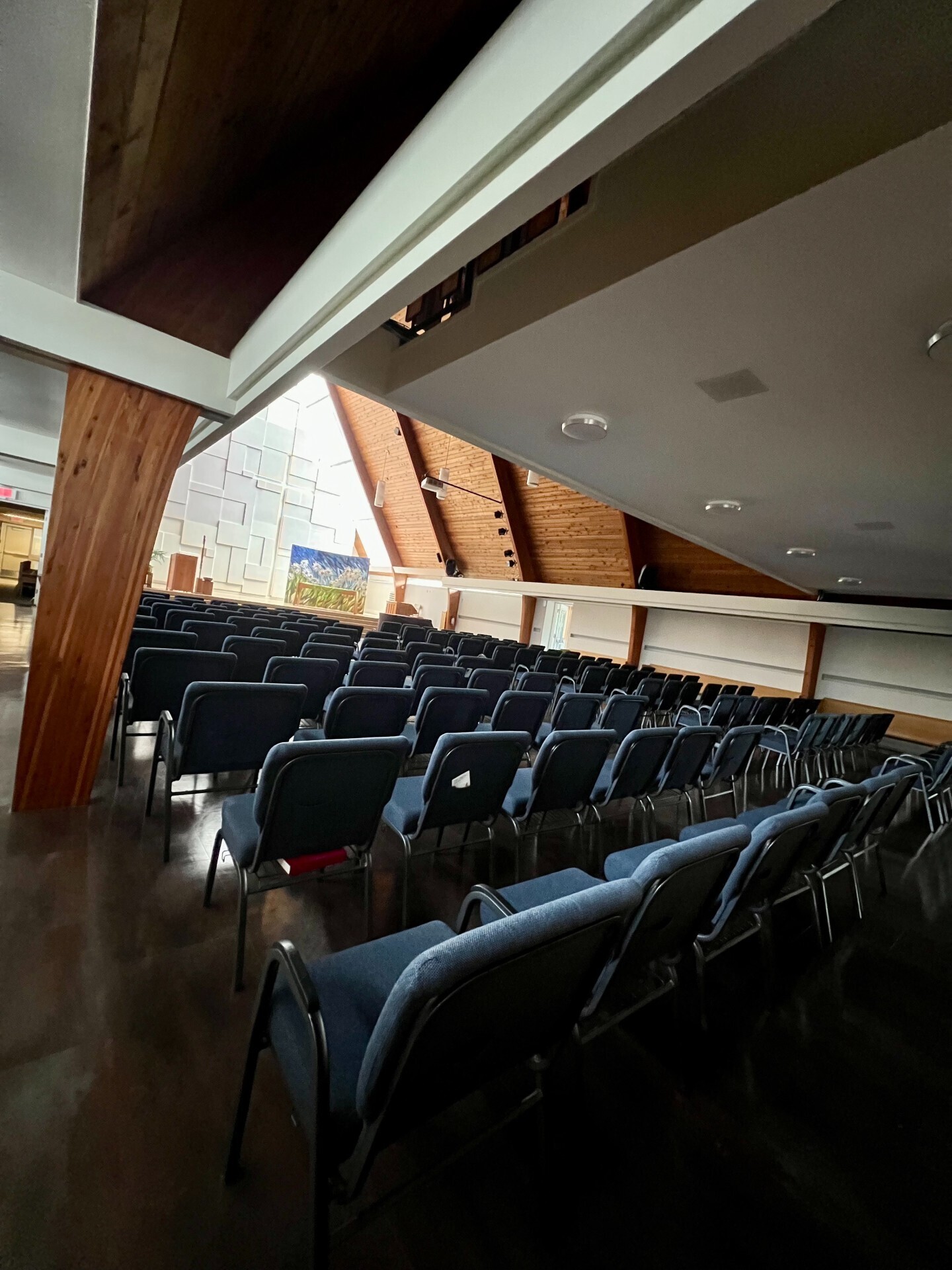 sanctuary chairs empty